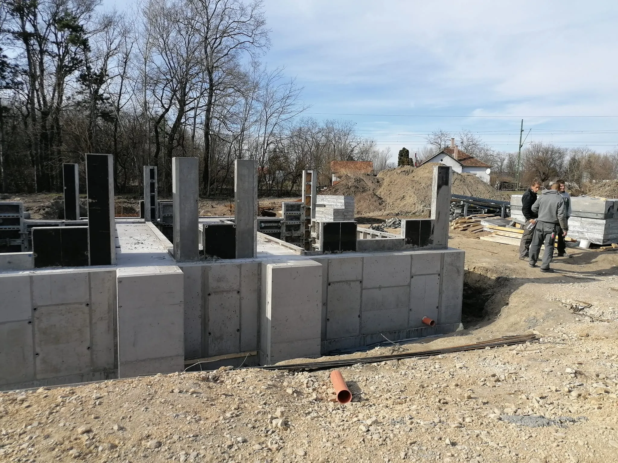 Vasbeton szerkezet Veszprémben — 8. kép