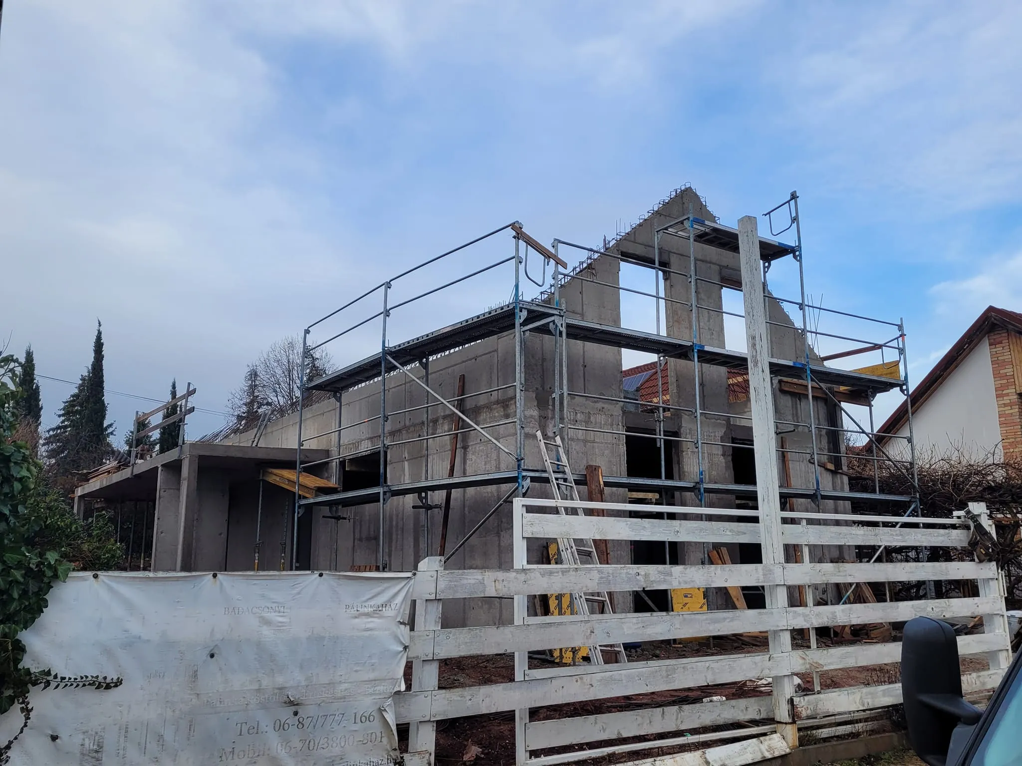 Vasbeton szerkezet Veszprémben — 103. kép