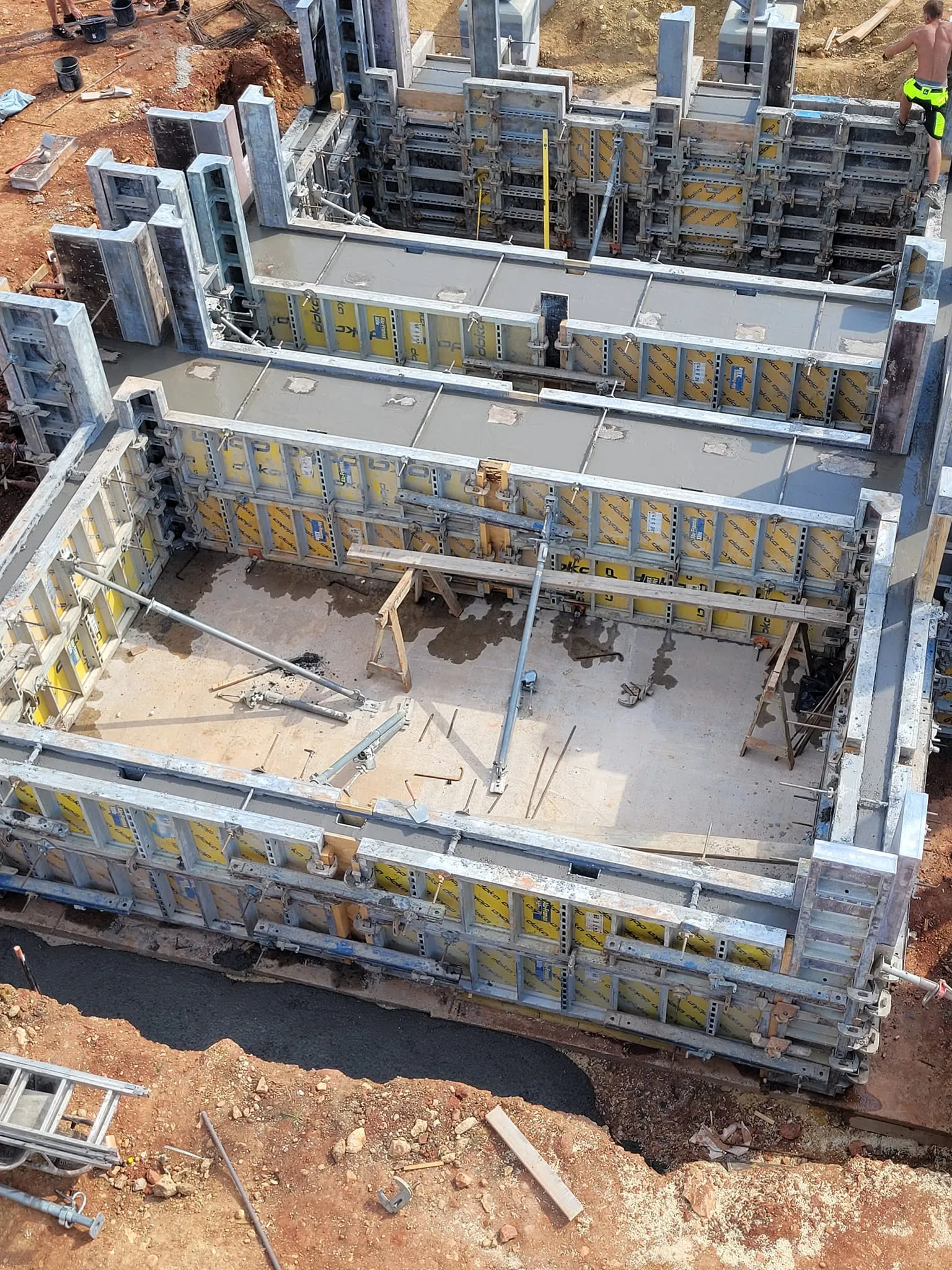 Vasbeton szerkezet Veszprémben — 104. kép