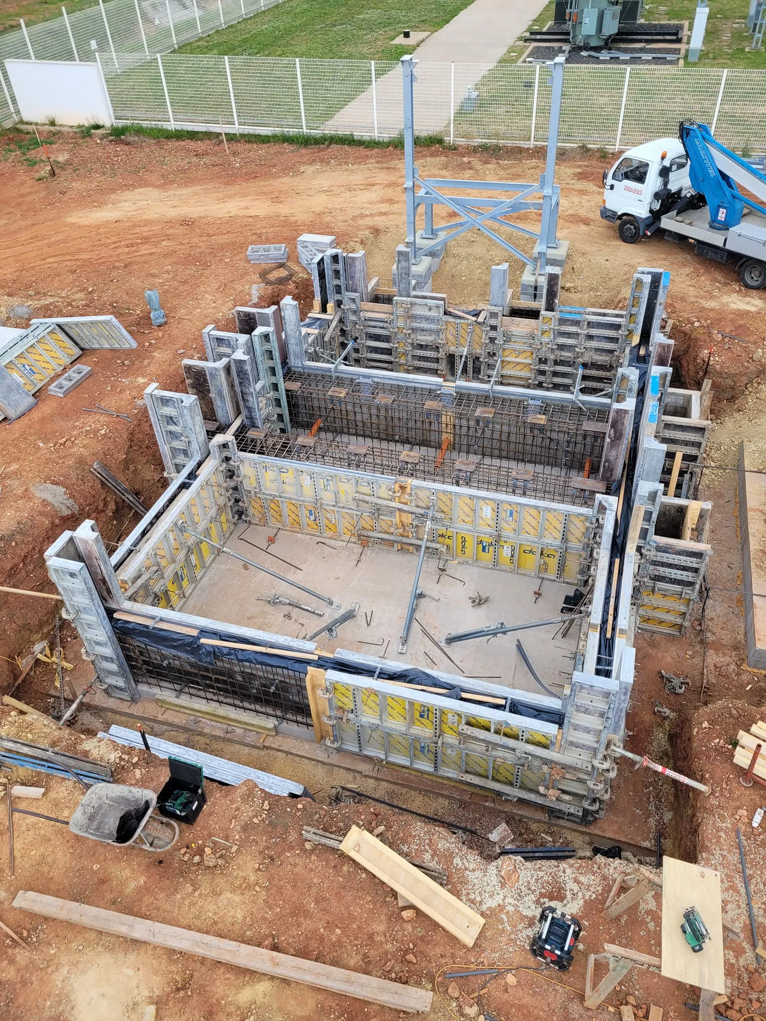 Vasbeton szerkezet Veszprémben — 106. kép