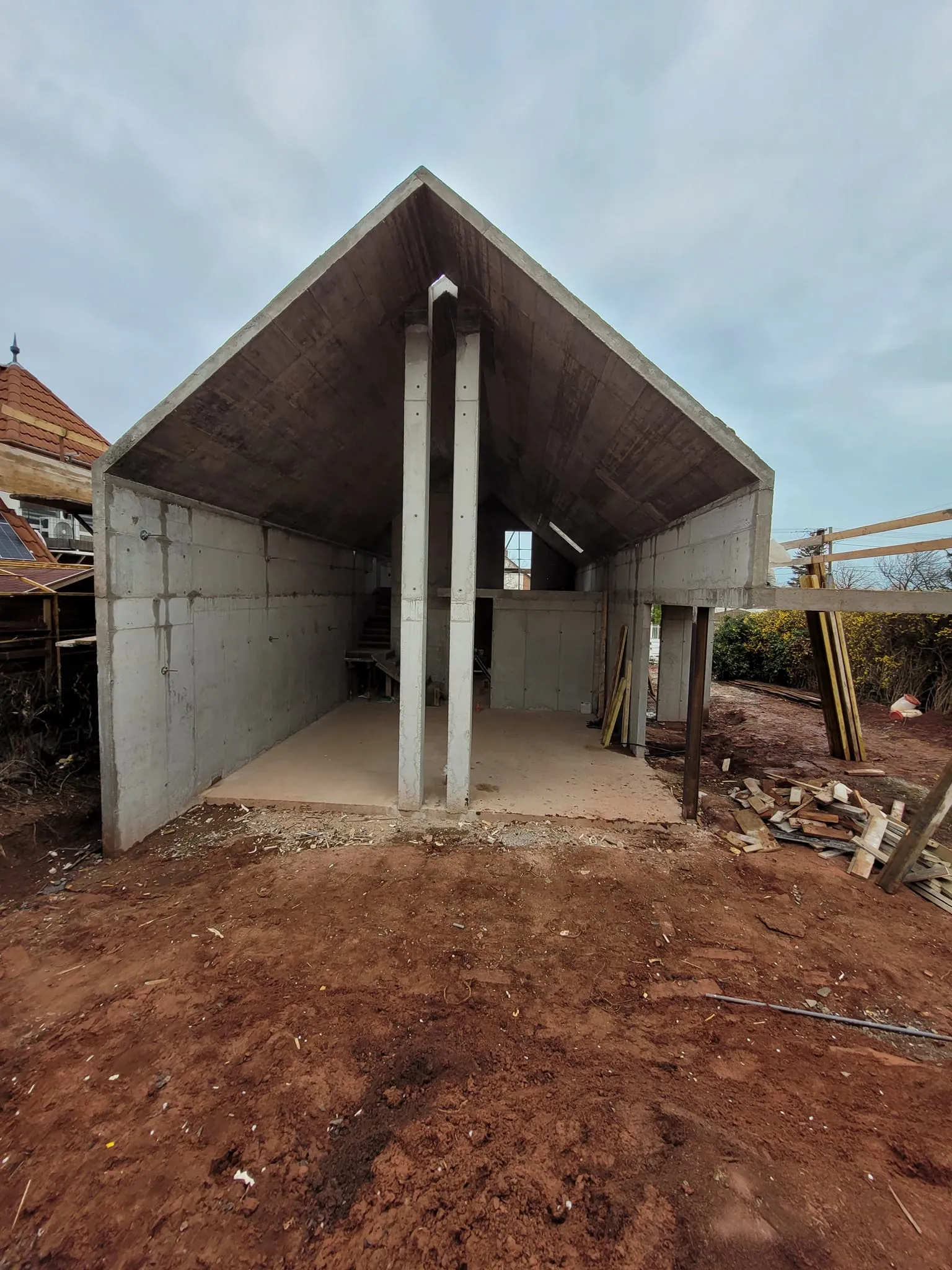 Vasbeton szerkezet Veszprémben — 112. kép