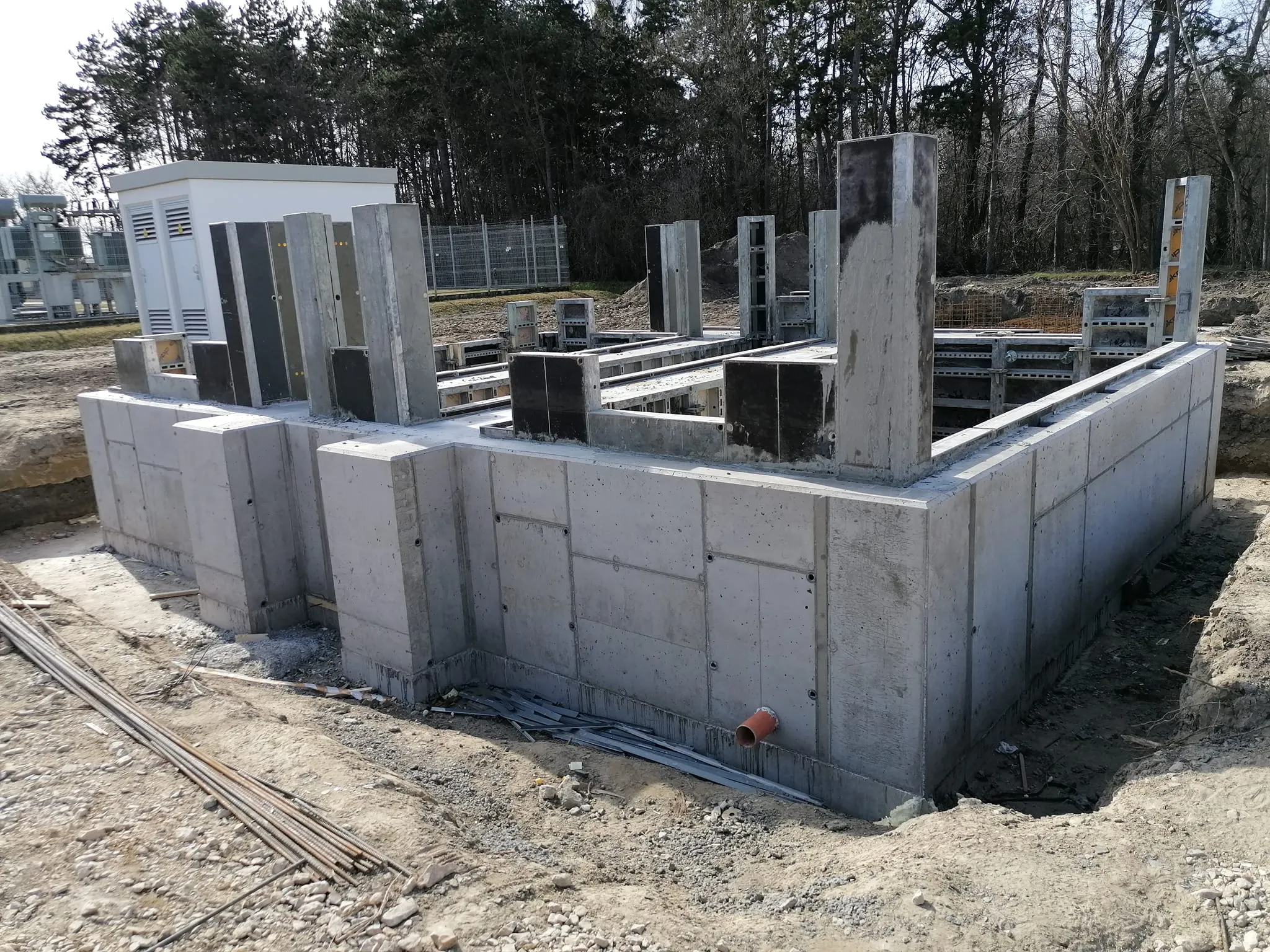 Vasbeton szerkezet Veszprémben — 12. kép