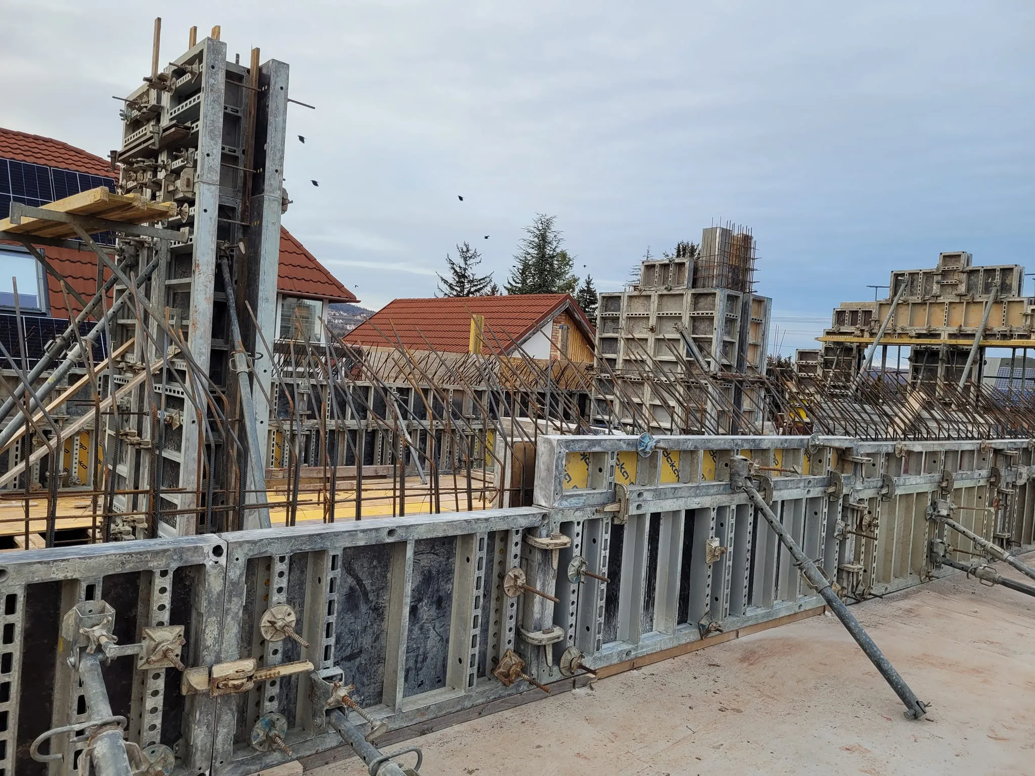 Vasbeton szerkezet Veszprémben — 124. kép