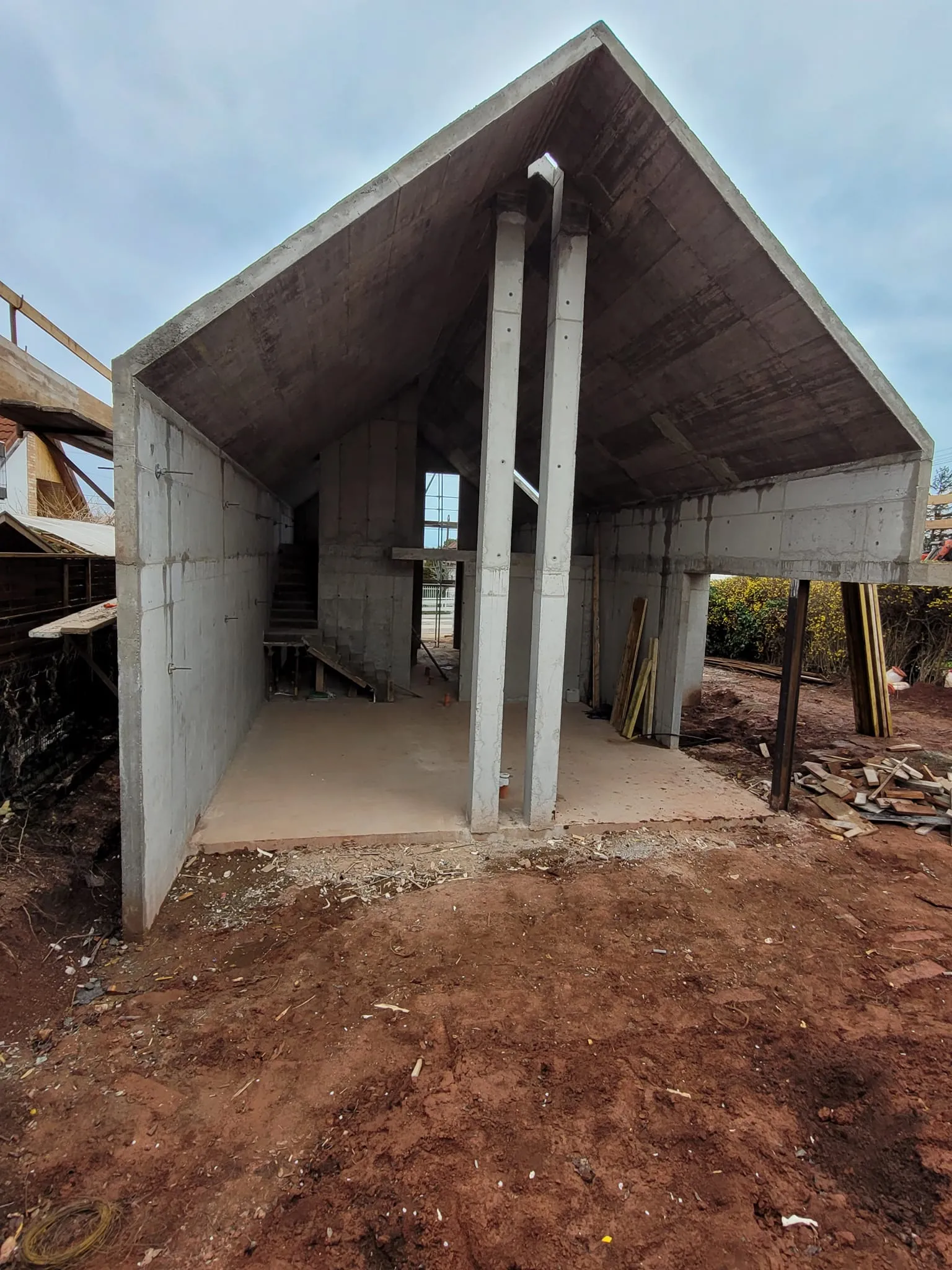 Vasbeton szerkezet Veszprémben — 126. kép