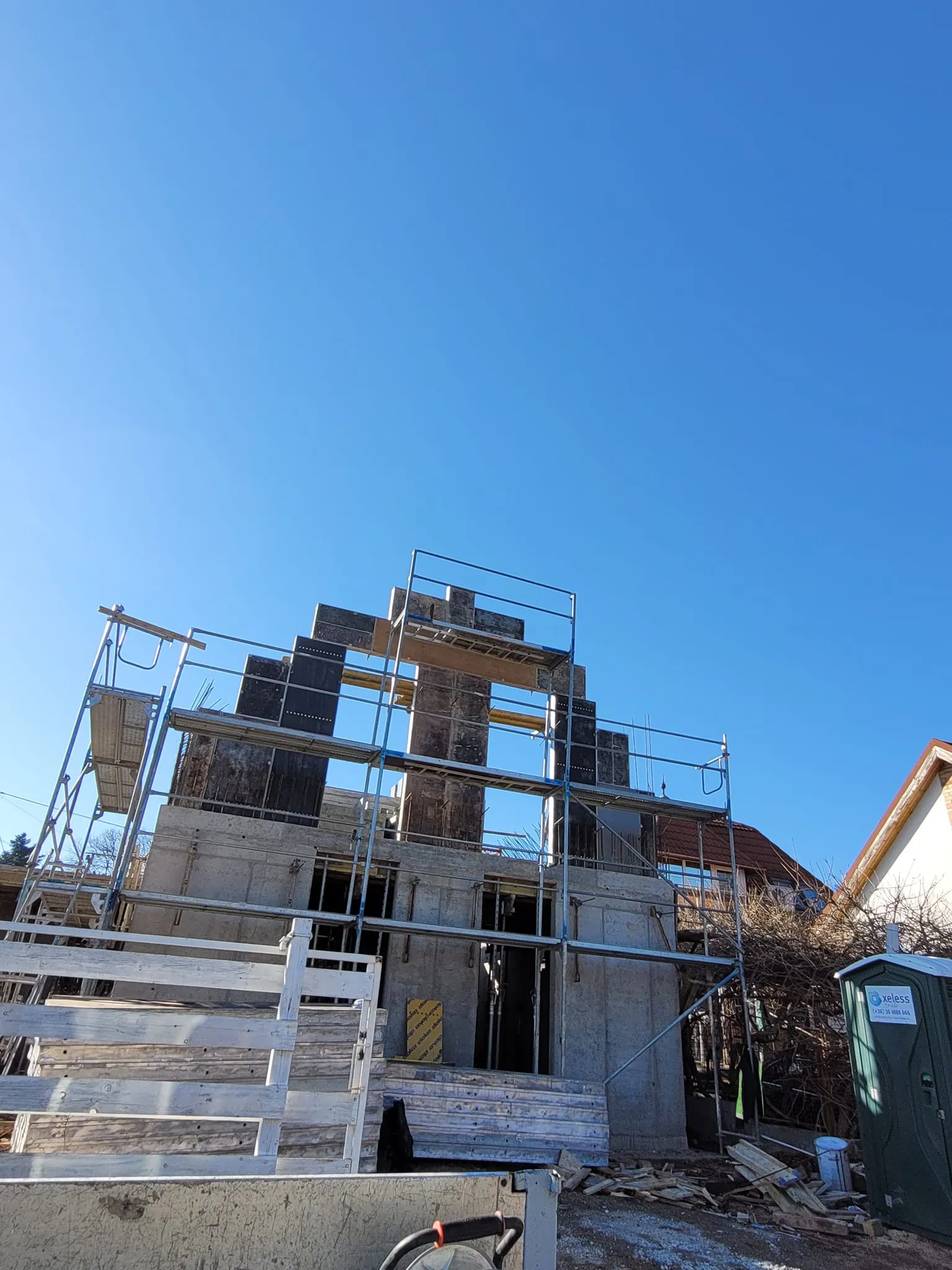 Vasbeton szerkezet Veszprémben — 133. kép