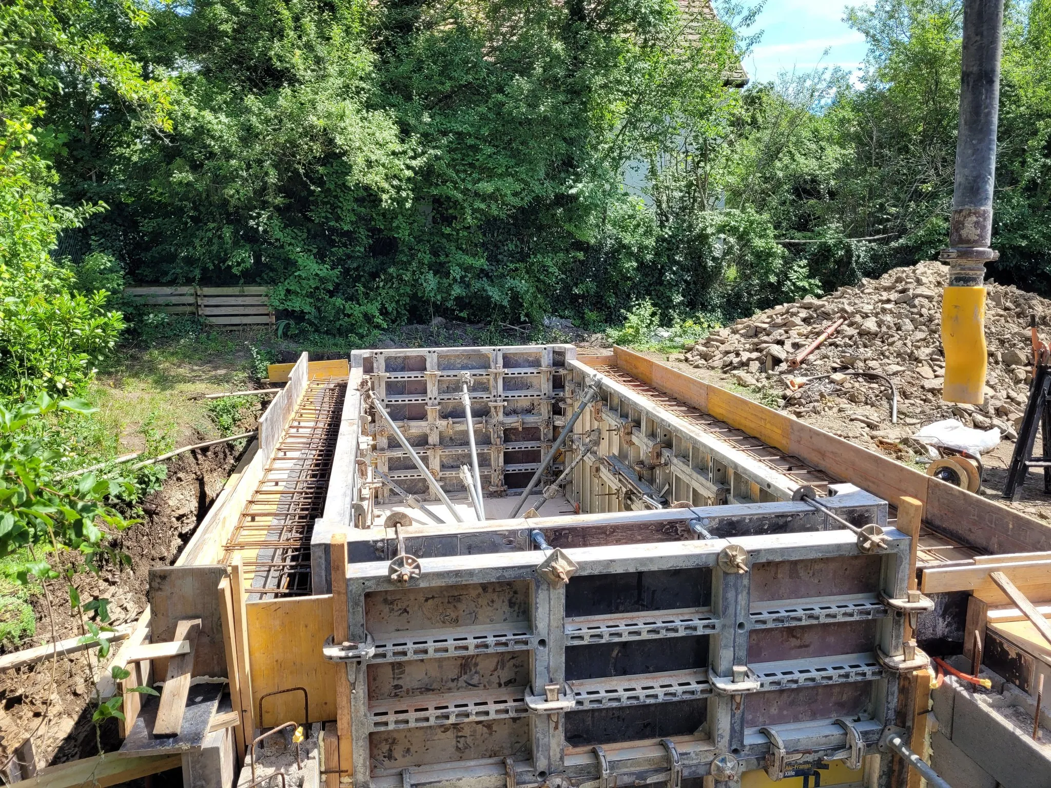 Vasbeton szerkezet Veszprémben — 145. kép