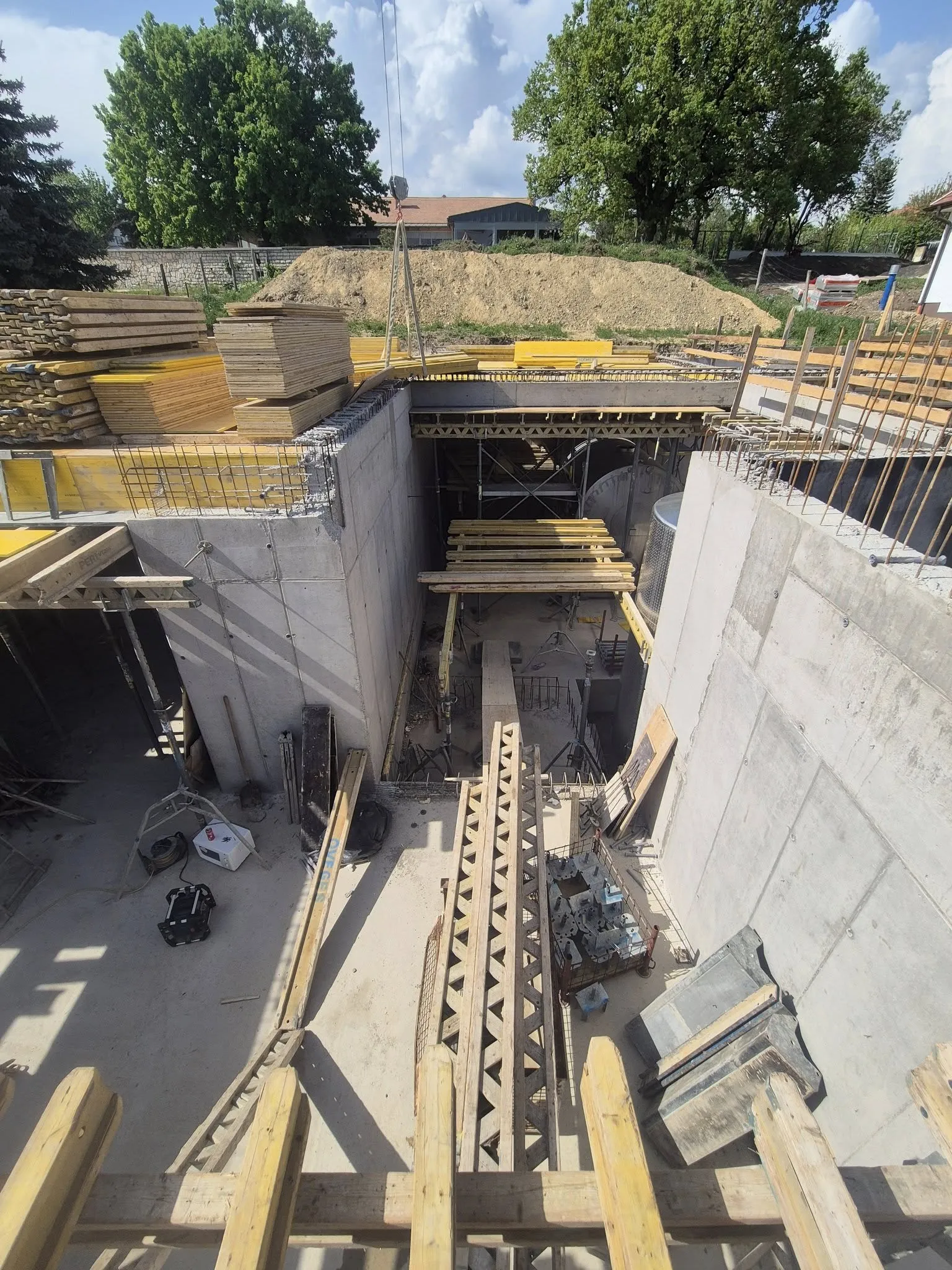 Vasbeton szerkezet Veszprémben — 175. kép