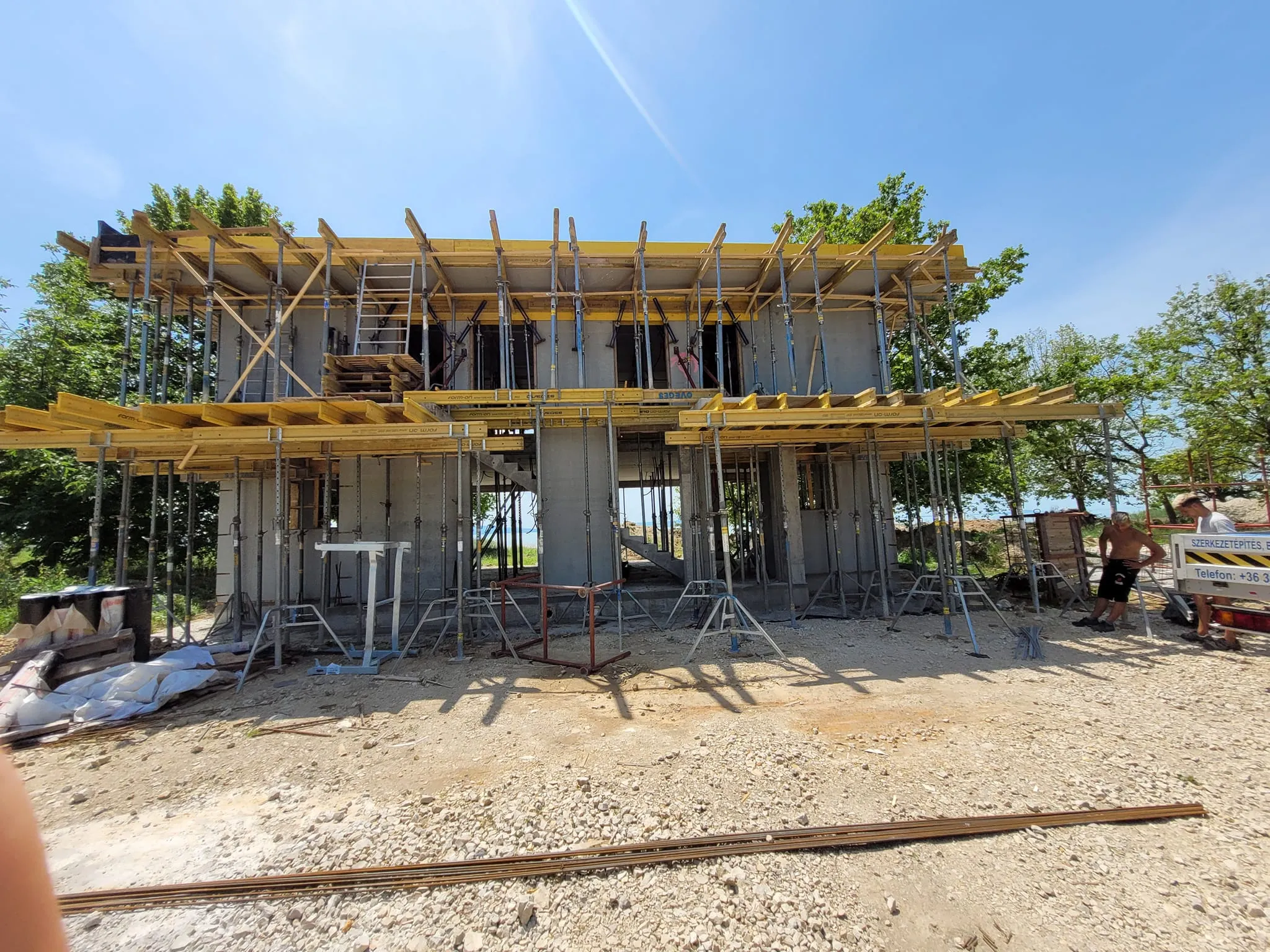 Vasbeton szerkezet Veszprémben — 29. kép