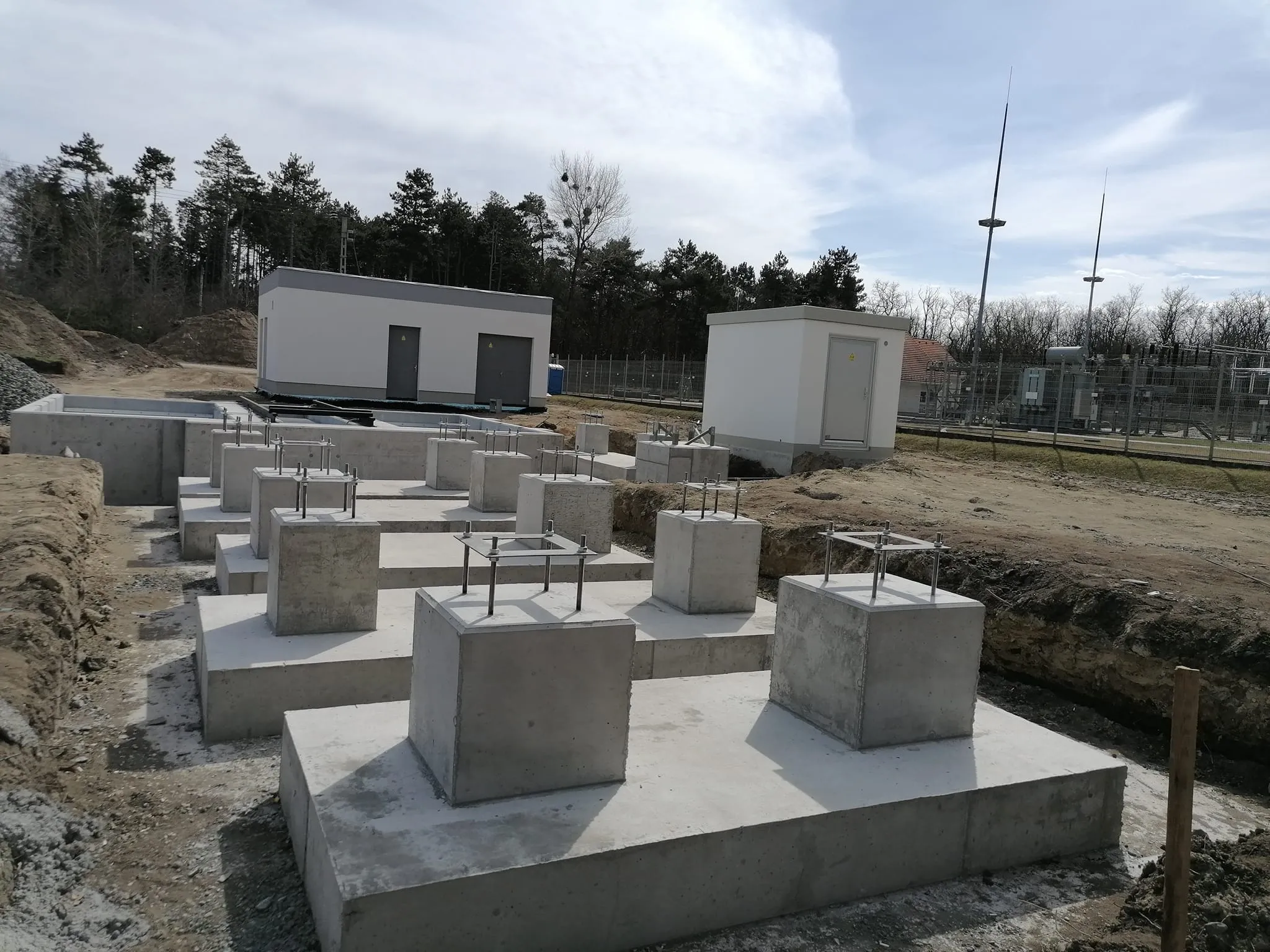 Vasbeton szerkezet Veszprémben — 54. kép