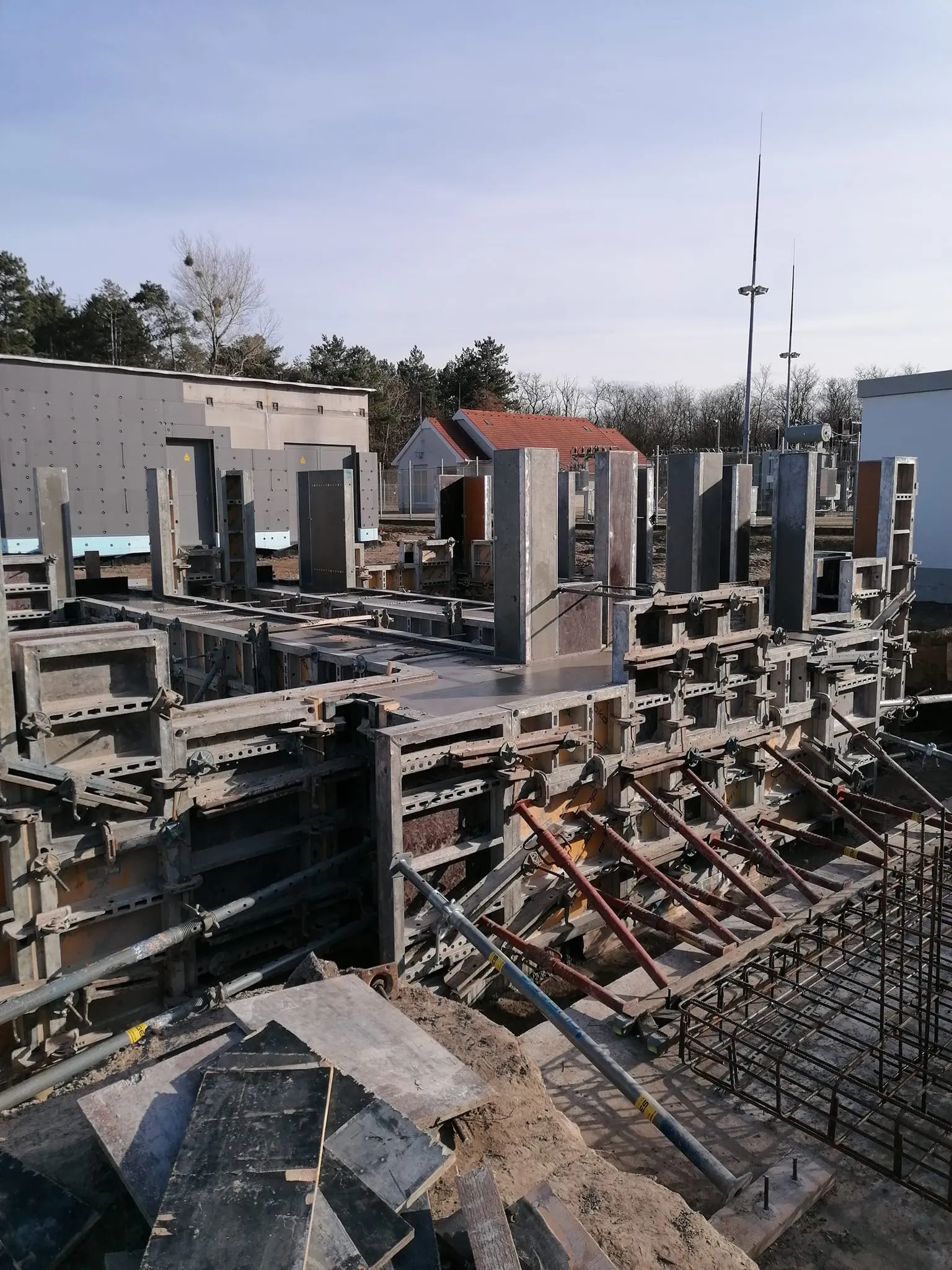 Vasbeton szerkezet Veszprémben — 62. kép