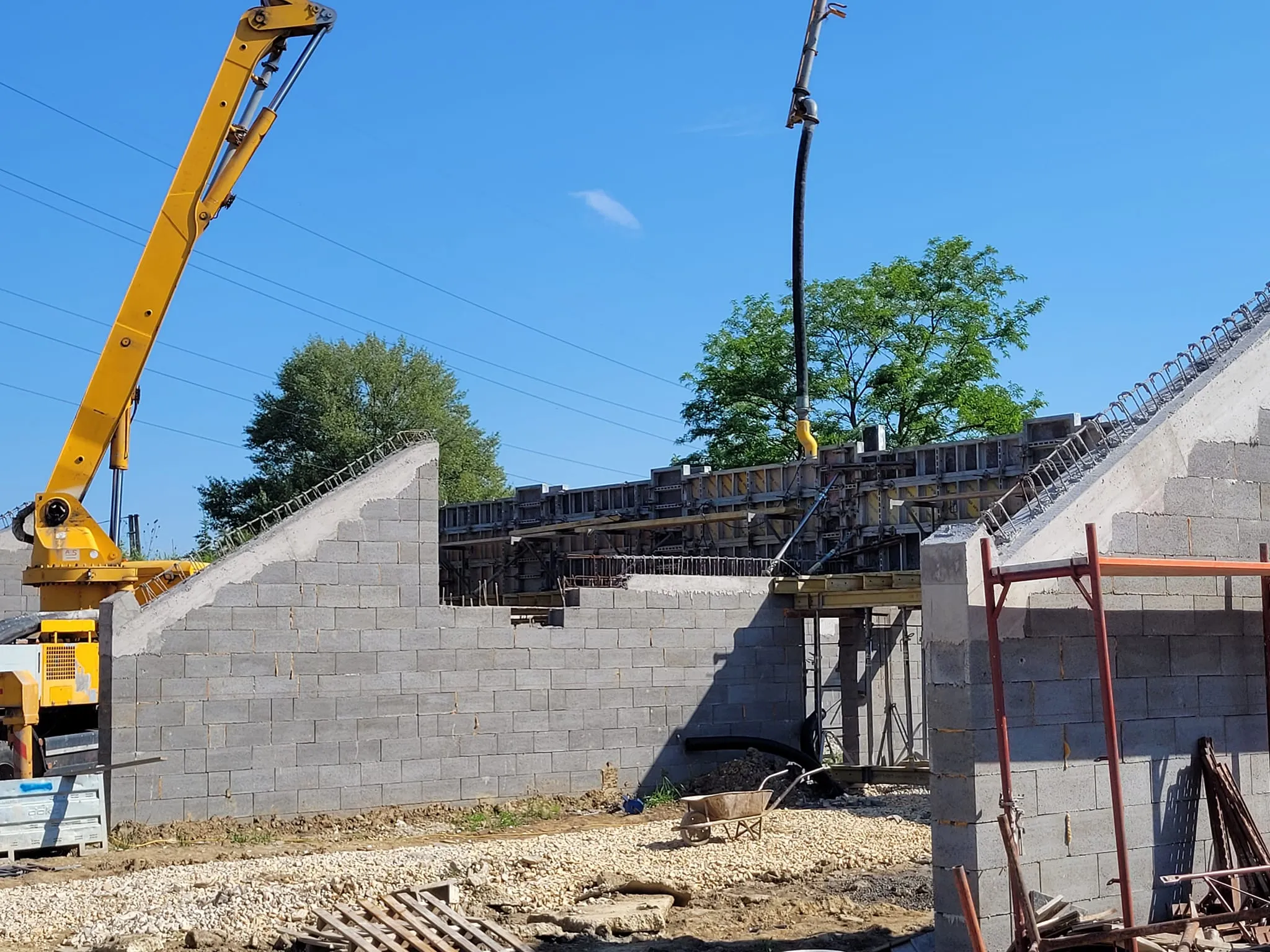 Vasbeton szerkezet Veszprémben — 66. kép