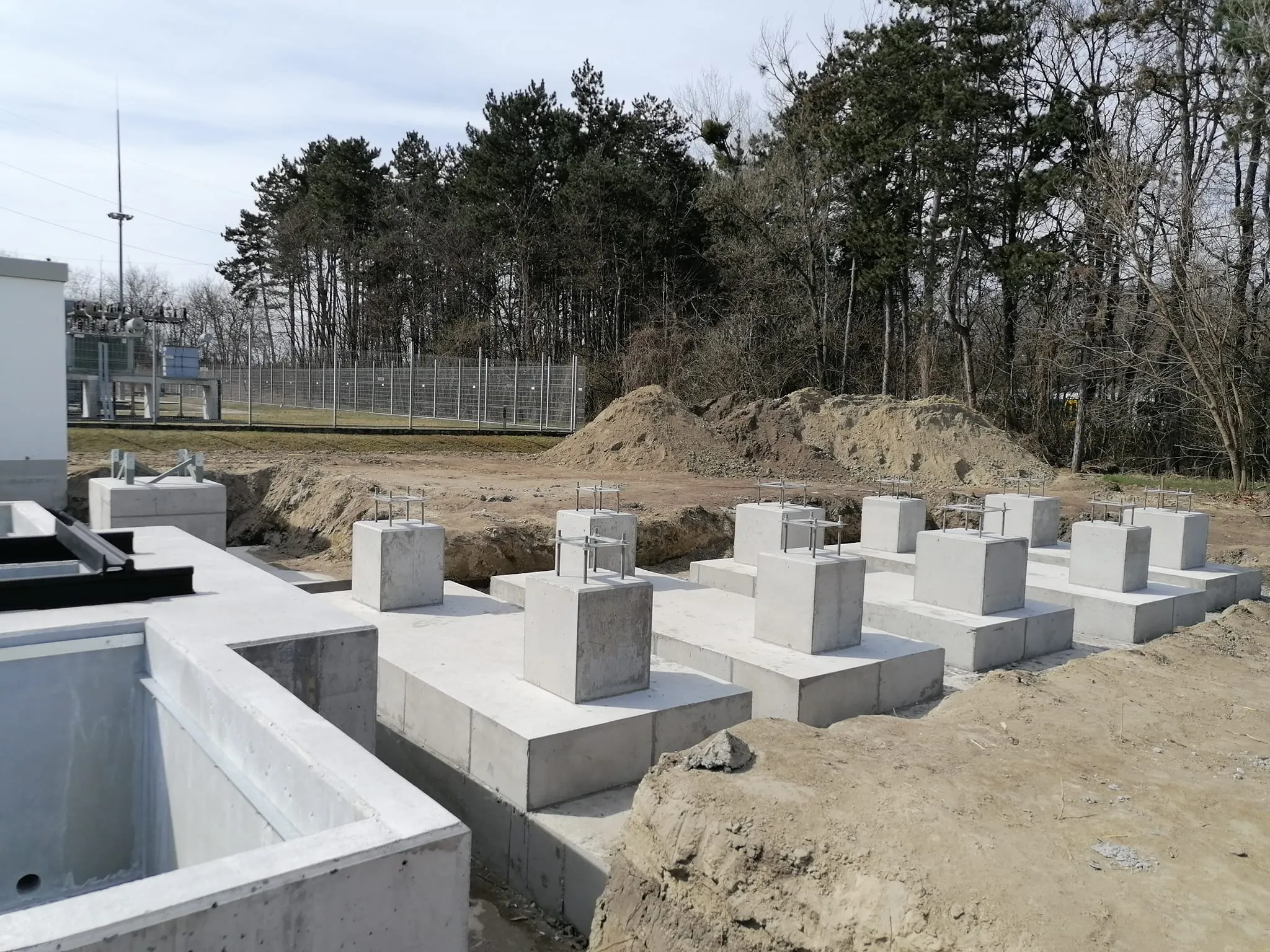 Vasbeton szerkezet Veszprémben — 67. kép