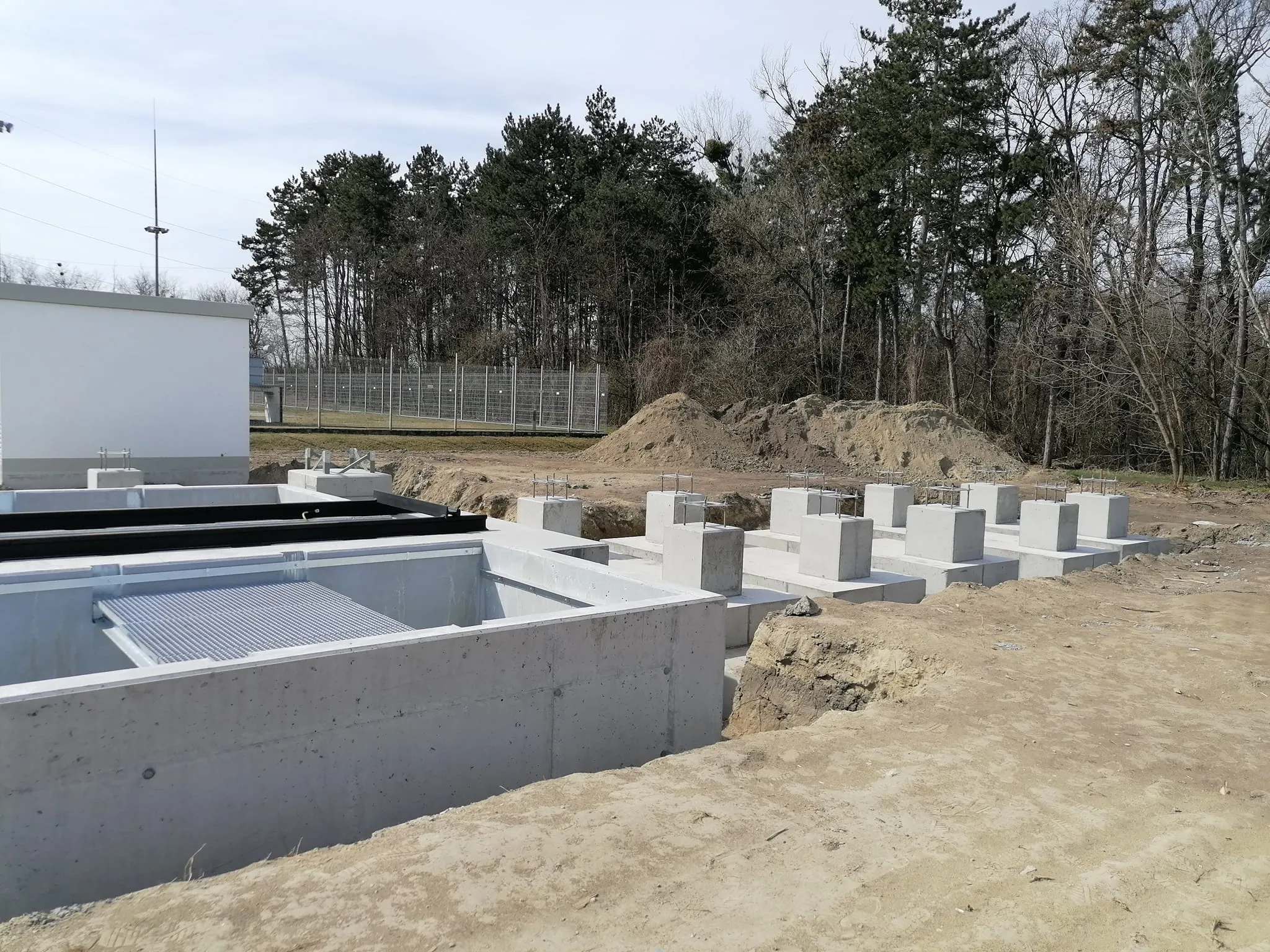 Vasbeton szerkezet Veszprémben — 68. kép