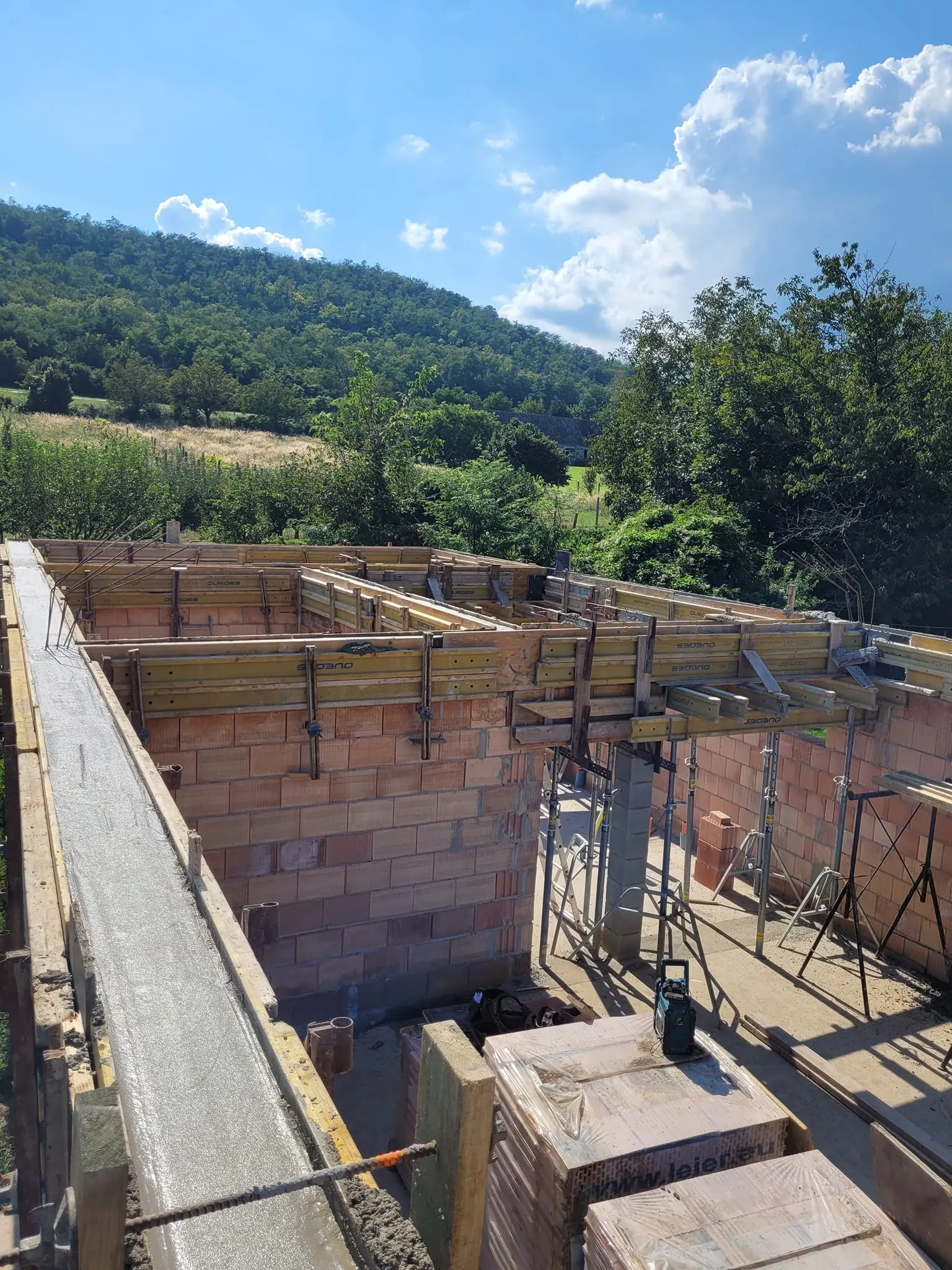 Vasbeton szerkezet Veszprémben — 75. kép