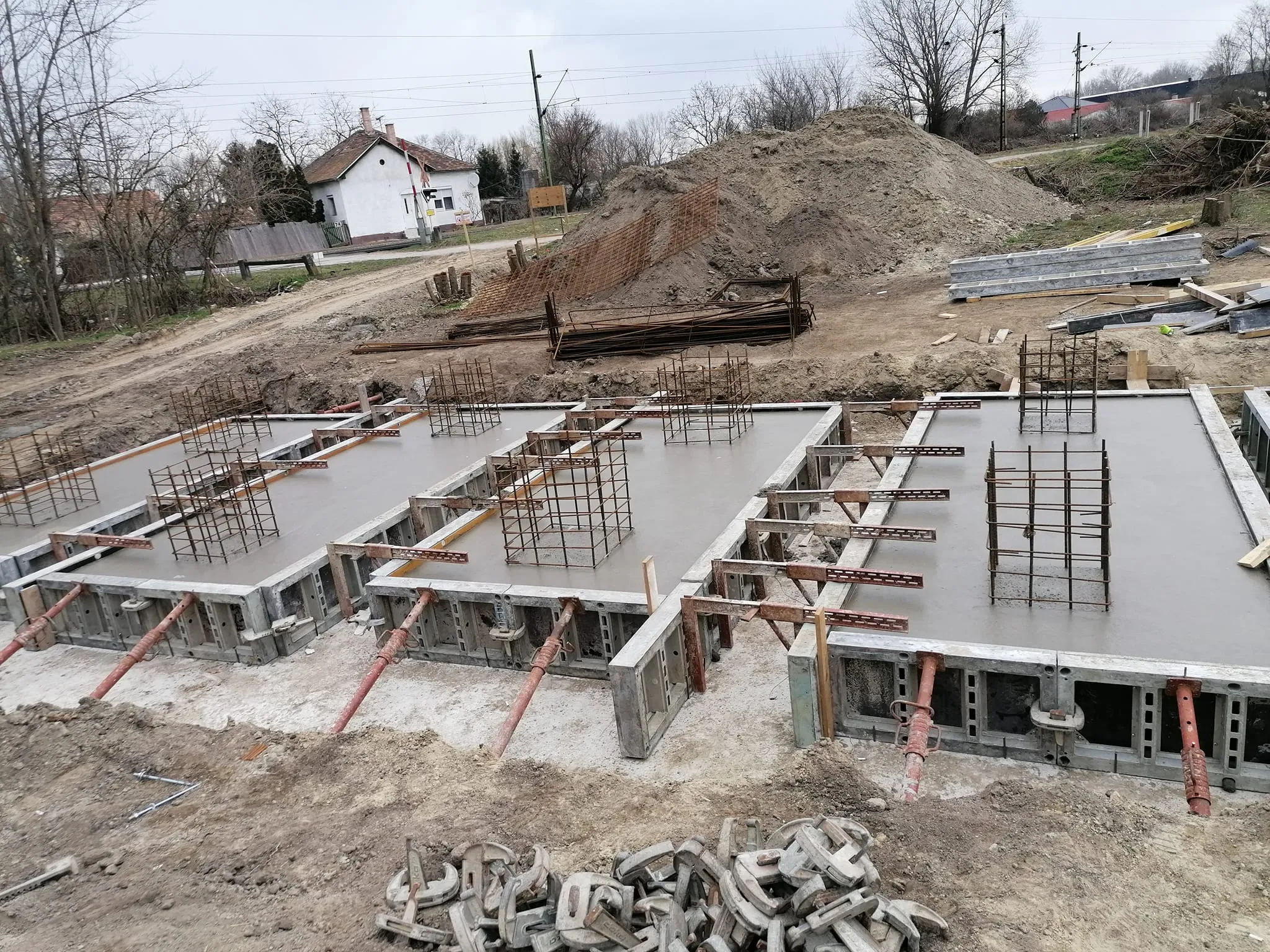 Vasbeton szerkezet Veszprémben — 76. kép