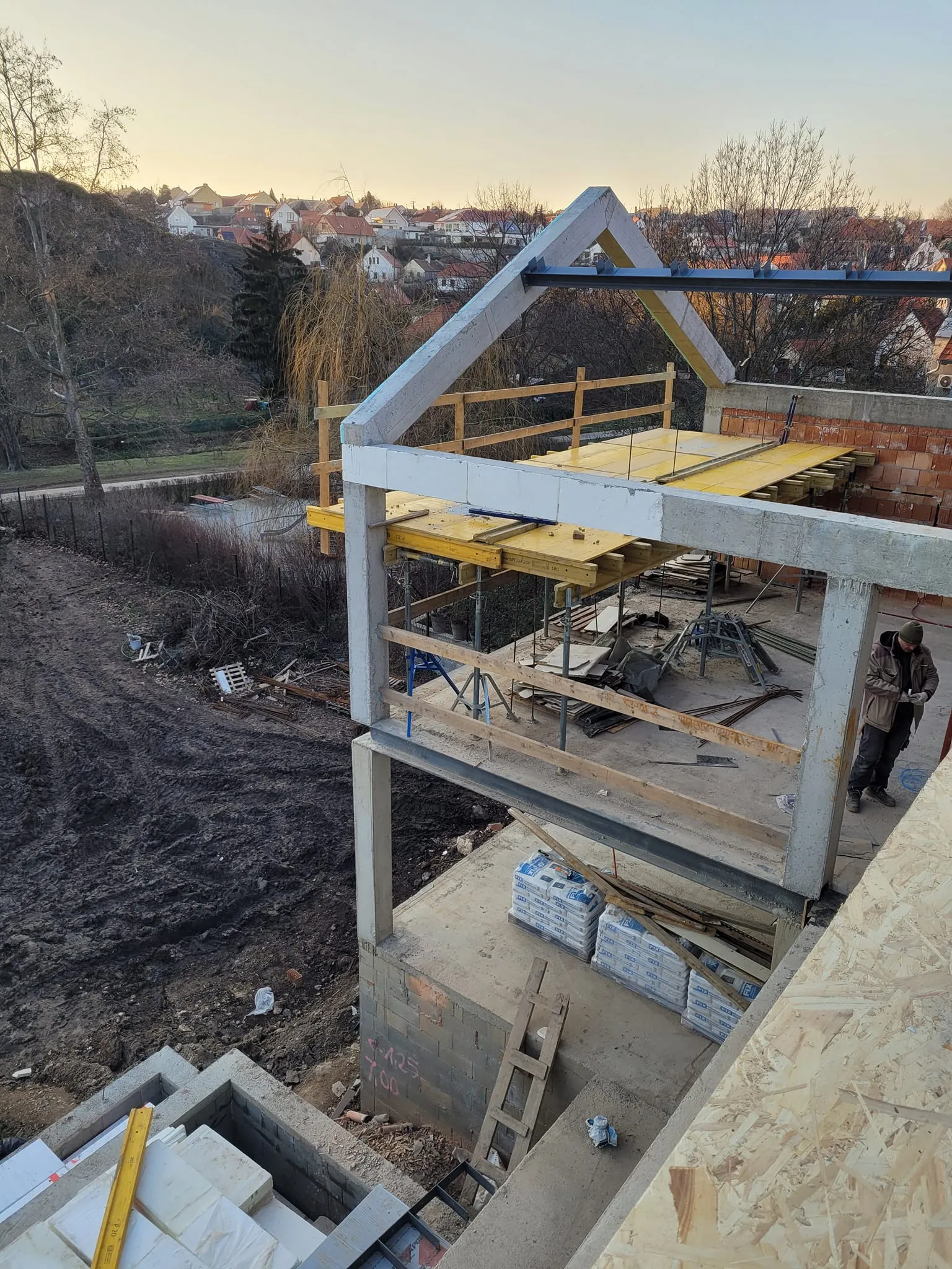 Vasbeton szerkezet Veszprémben — 80. kép