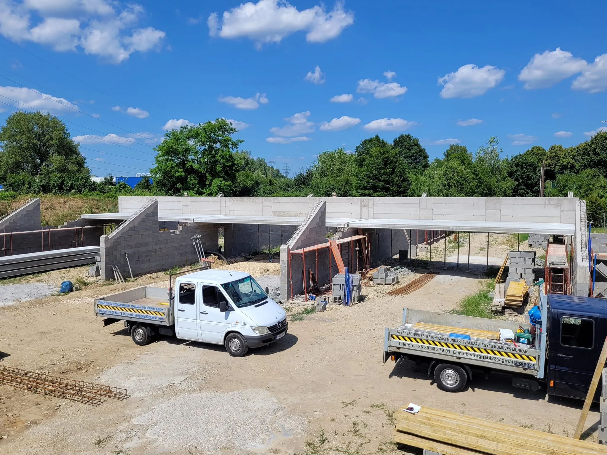 Vasbeton szerkezet Veszprémben — 82. kép