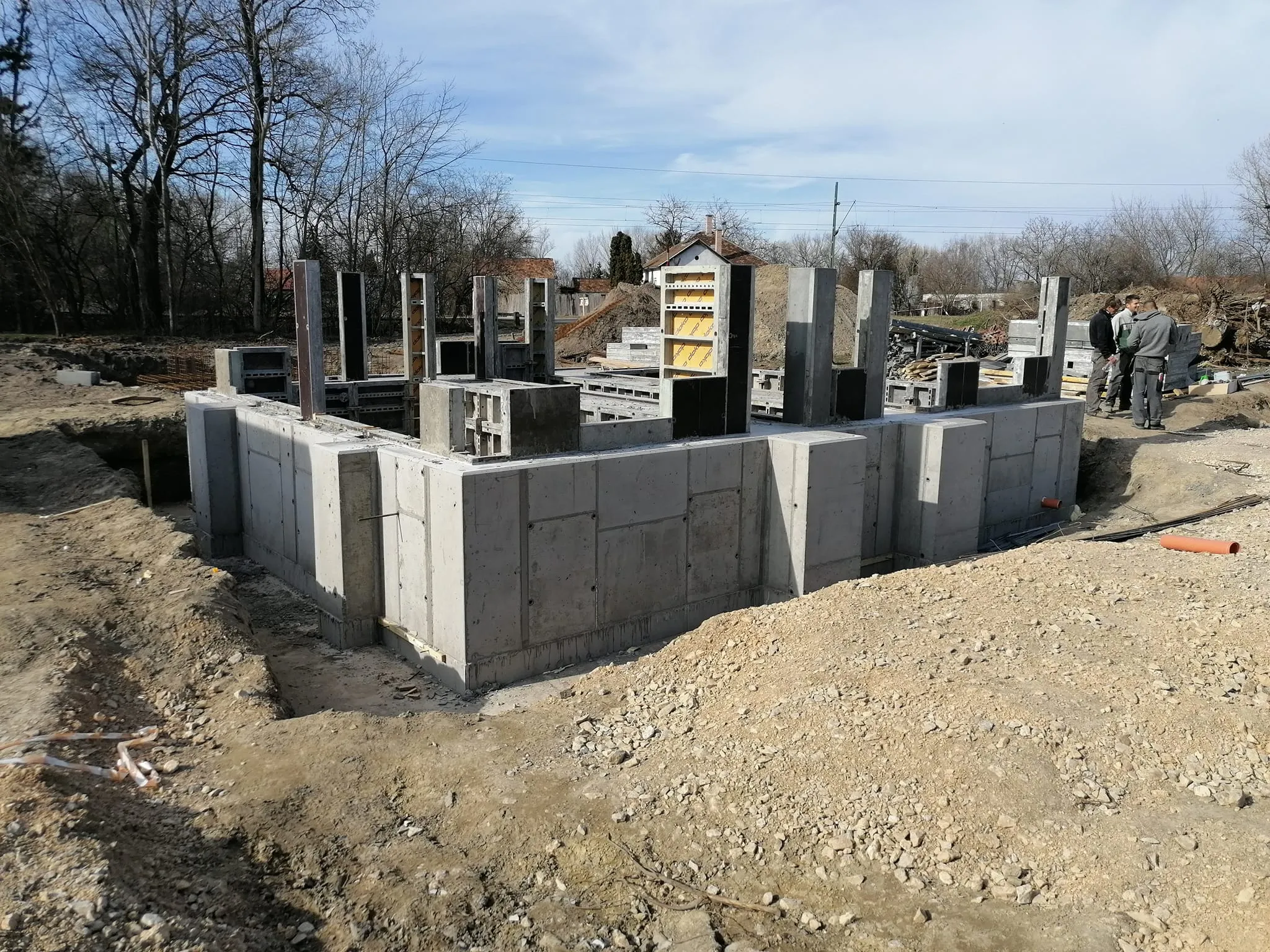 Vasbeton szerkezet Veszprémben — 87. kép